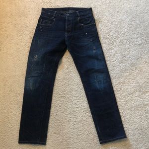 G-STAR GS01 straight leg denim. 30x32